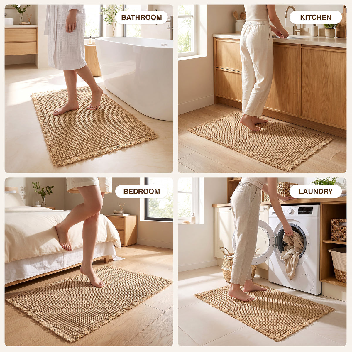 Brown Bath Mat