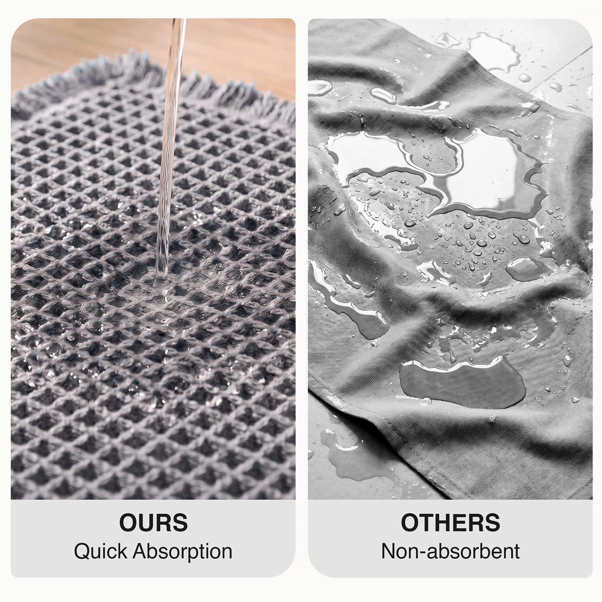 Grey Bath Mat